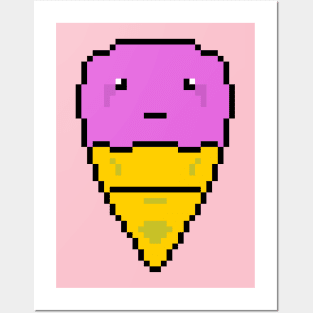 The Pixel Aviary Ice Cream Posters and Art